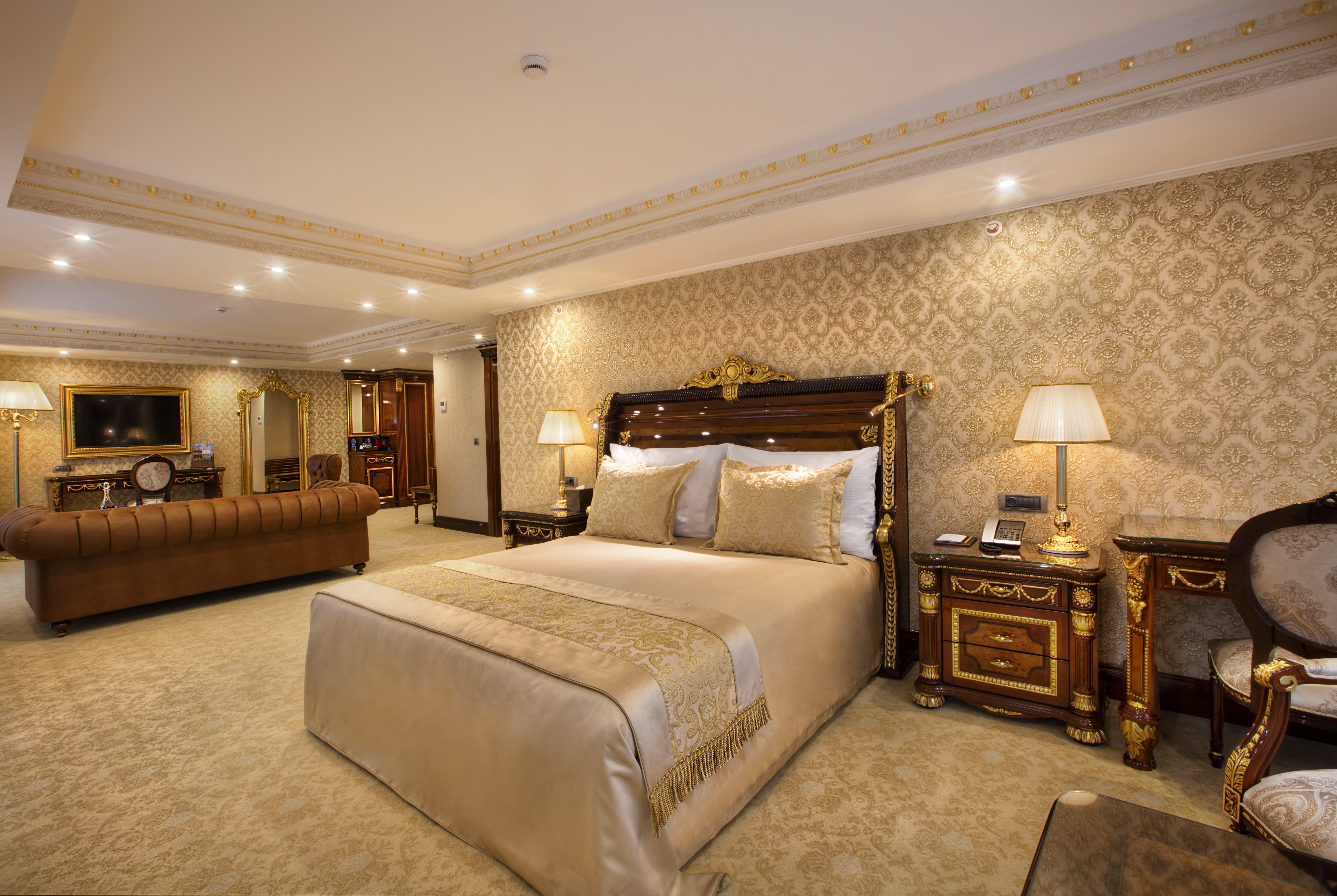 Ottoman'S Life Hotel Deluxe Istanbul Luaran gambar A bedroom at the Four Seasons Hotel, London